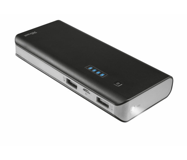 Trust PowerBank TRUST 10000 mAh Czarny Primo - 1402483 - zdjęcie 2